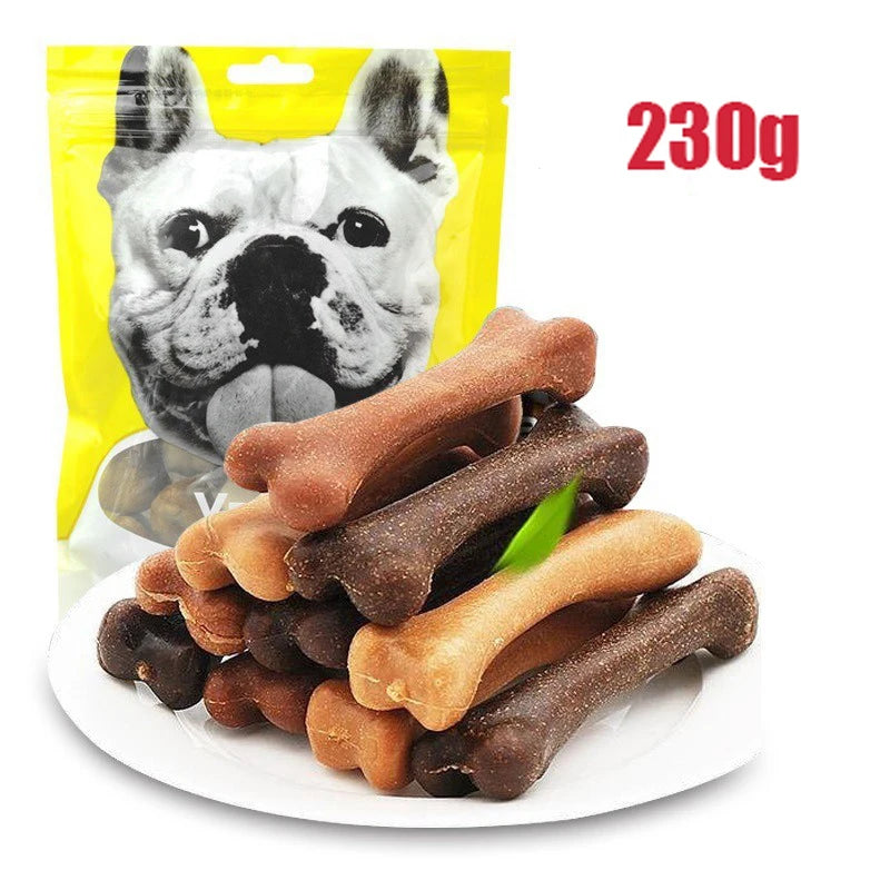 New Dog Bruxism Stick Toothbrush Bone Shape Fresh Natural Nutrition Healthy Adult Dogs Puppy Training Rewards Pet Food Snacks