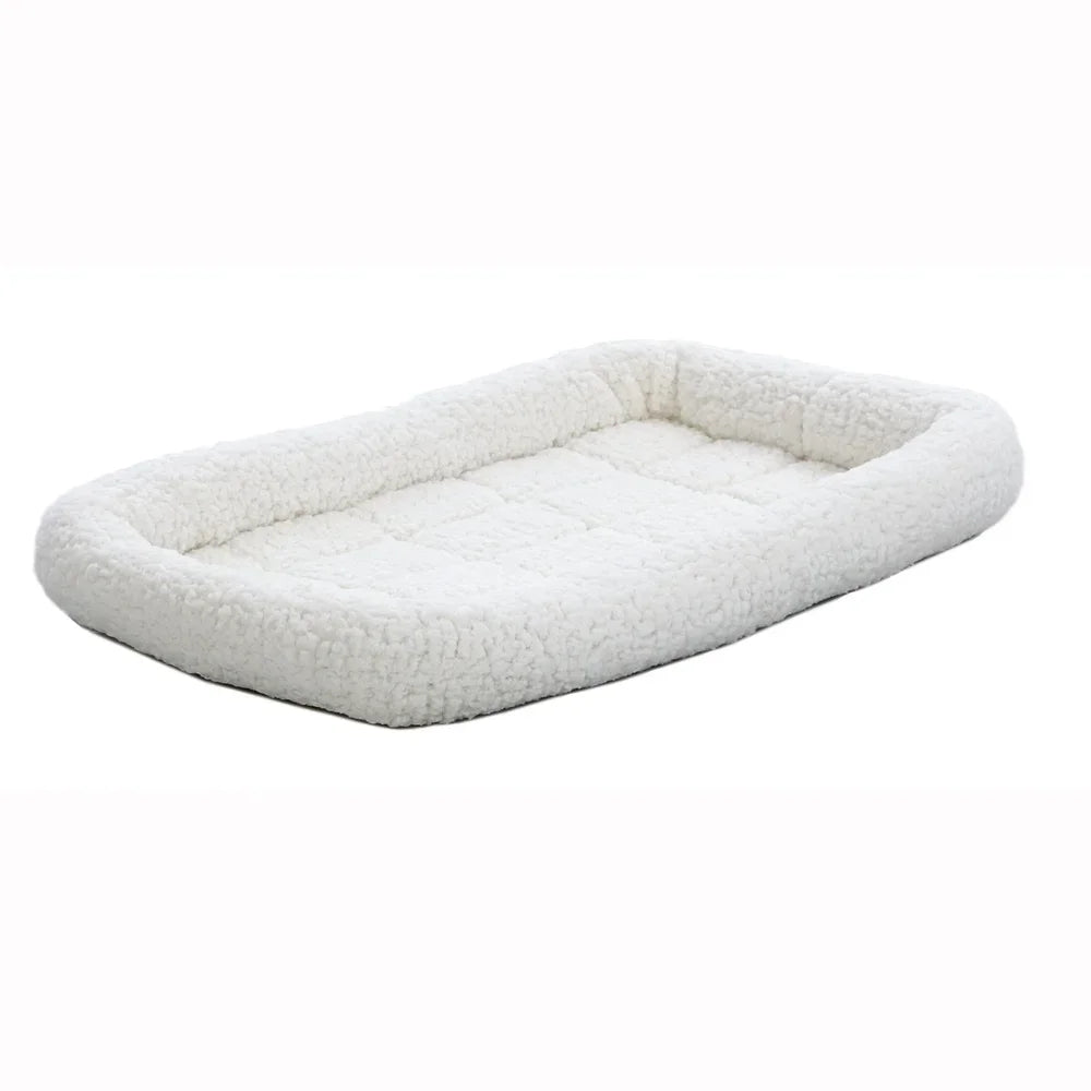 Durable Pet Bed 24 Inch Plastic Carriers Easy Clean Soft Sleeping Pad Small Dogs and Cats