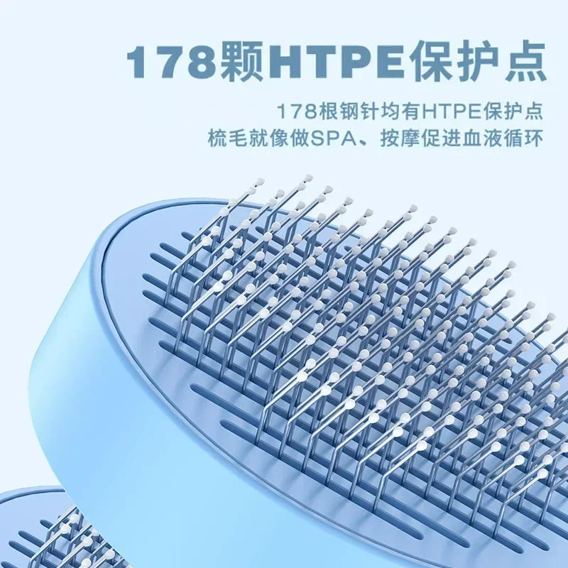 Dogs Cats Brush for Shedding Long Short Hair Self Cleaning Pet Slicker Brush Cat Grooming Massage Brushes Dog Grooming Comb