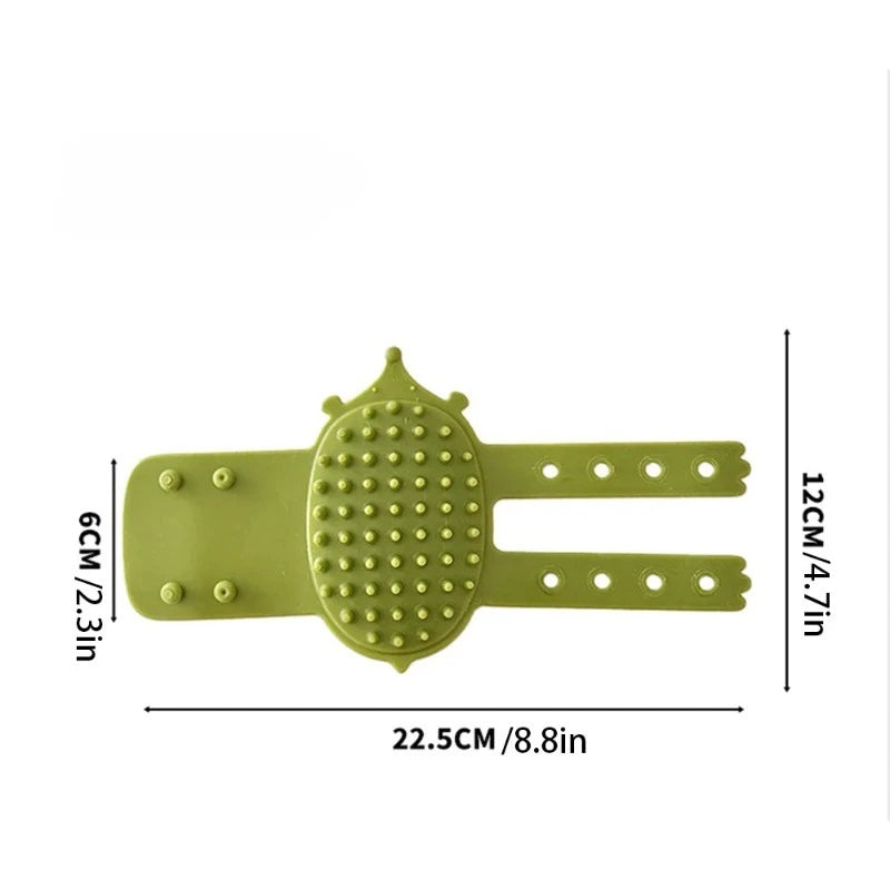 2/1Pcs Pet Cat Hair Removal Massage Comb Cats Scratching Rubbing Brush Kitten Grooming Self cleaning Scratchers Combs