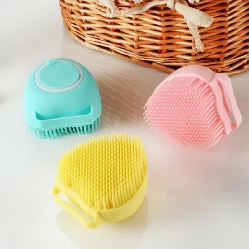 Silicone Pet Brush Accessories for Dogs Cats - Soft Grooming Glove for Pet Shop Supplies