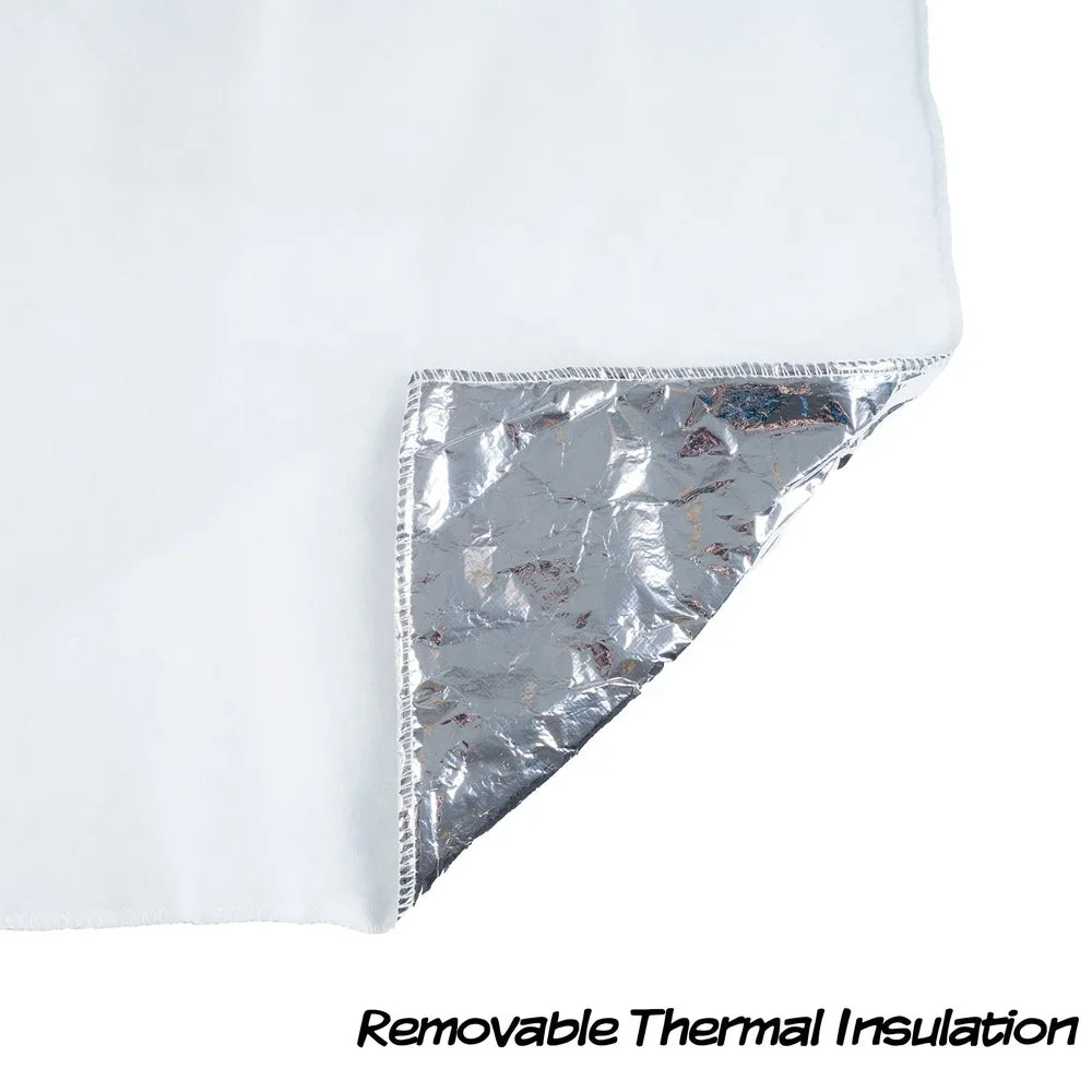 Self-Heating Pet Bed Washable Sherpa Cover Thermal Insulation Cozy Crate Pad Portable Dog Cat Bed Dog Kennel Warmer