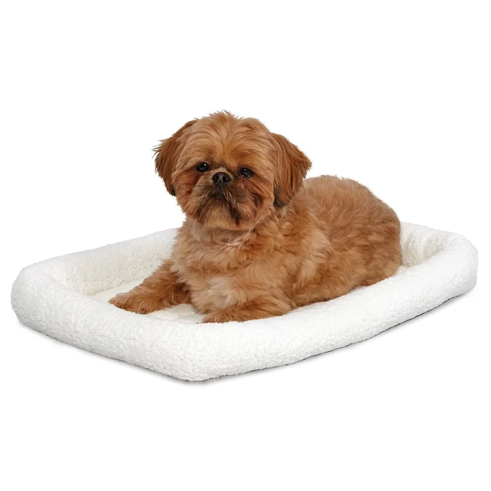 Durable Pet Bed 24 Inch Plastic Carriers Easy Clean Soft Sleeping Pad Small Dogs and Cats
