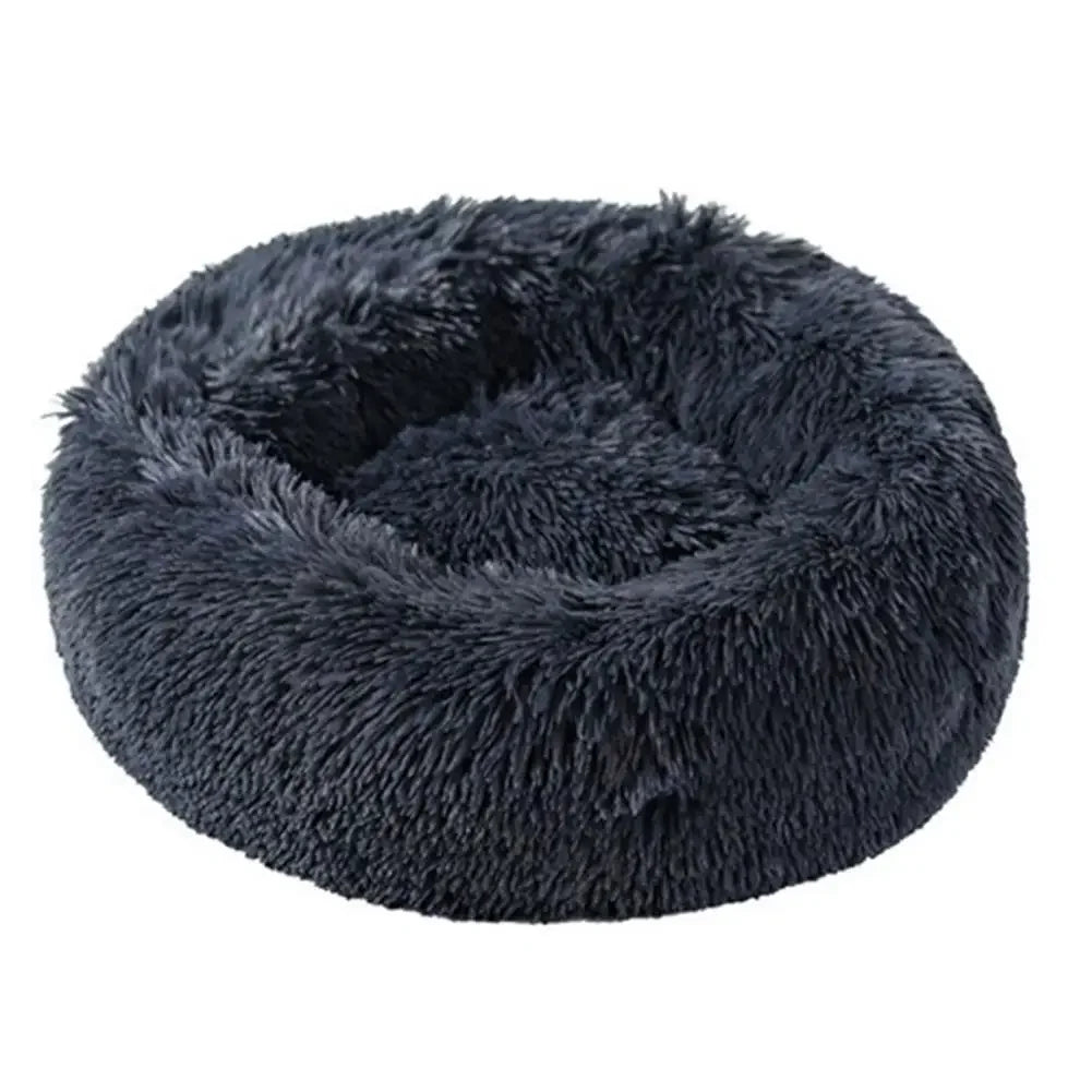 Home Plush Pet Nest Winter Cat Nest Dog Nest Warm Detachable and Washable Round Cat Nest Pet Bed Seasonal Universal Decoration