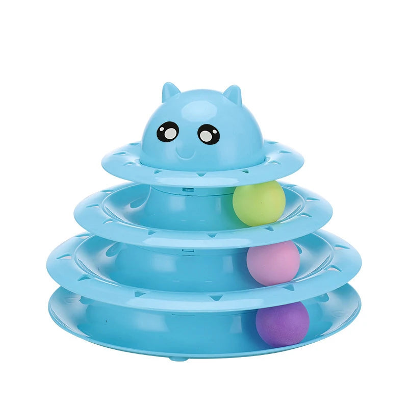 Interactive Toy For Cats Pet Products Paw Toy Katten Speelgoed Tower Cat Accessories Smart Pets Toy Jouet Pour Chat Supplies