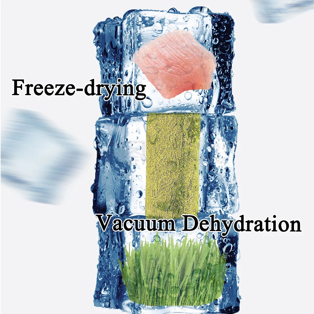 Cat Grass Teething Stick Cat Treats, Cat Grass Sticks for Indoor Cats, Cuddles and Meow Cat GrassSticks for Hairball