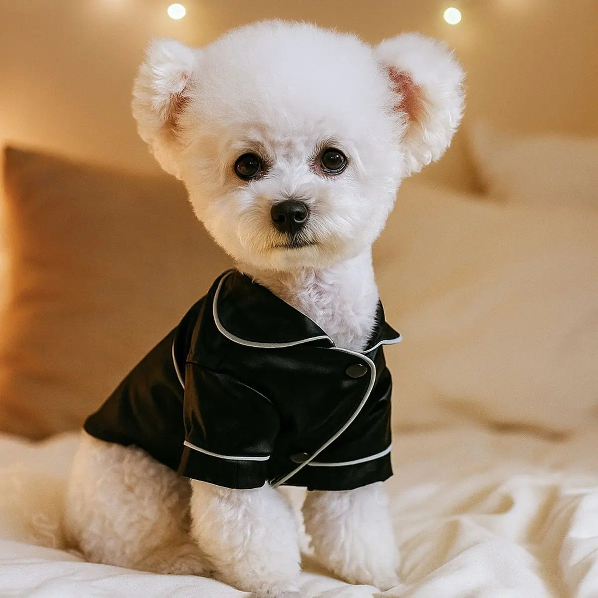 Silk Pet Pajamas - Luxuriously Comfortable Home Clothes for Small Dogs & Cats