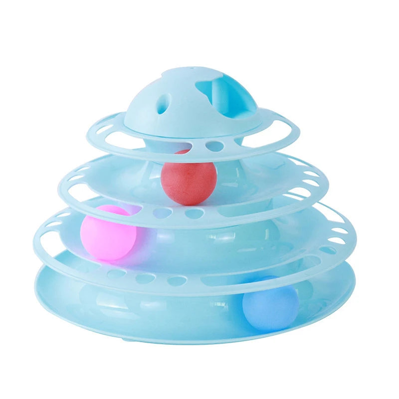 Interactive Toy For Cats Pet Products Paw Toy Katten Speelgoed Tower Cat Accessories Smart Pets Toy Jouet Pour Chat Supplies