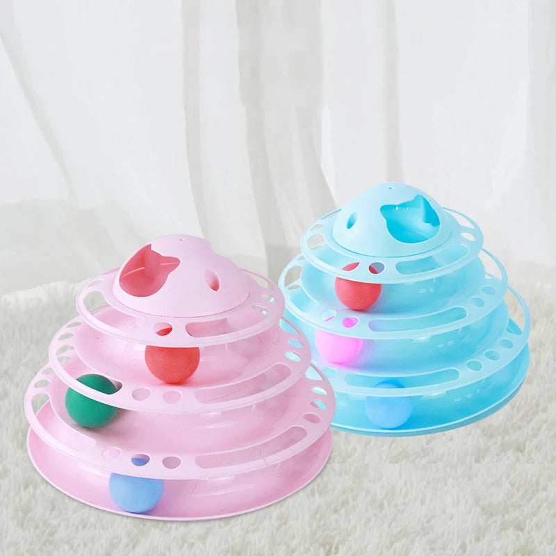 Interactive Toy For Cats Pet Products Paw Toy Katten Speelgoed Tower Cat Accessories Smart Pets Toy Jouet Pour Chat Supplies