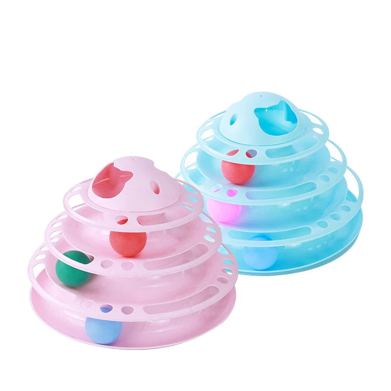 Interactive Toy For Cats Pet Products Paw Toy Katten Speelgoed Tower Cat Accessories Smart Pets Toy Jouet Pour Chat Supplies