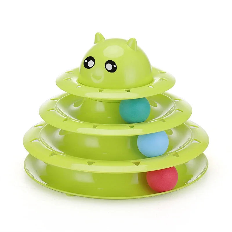 Interactive Toy For Cats Pet Products Paw Toy Katten Speelgoed Tower Cat Accessories Smart Pets Toy Jouet Pour Chat Supplies